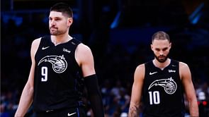 "I know you're tired playing for the lottery" - Evan Fournier claps back at Bulls' Nikola Vucevic's "douchebag" joke