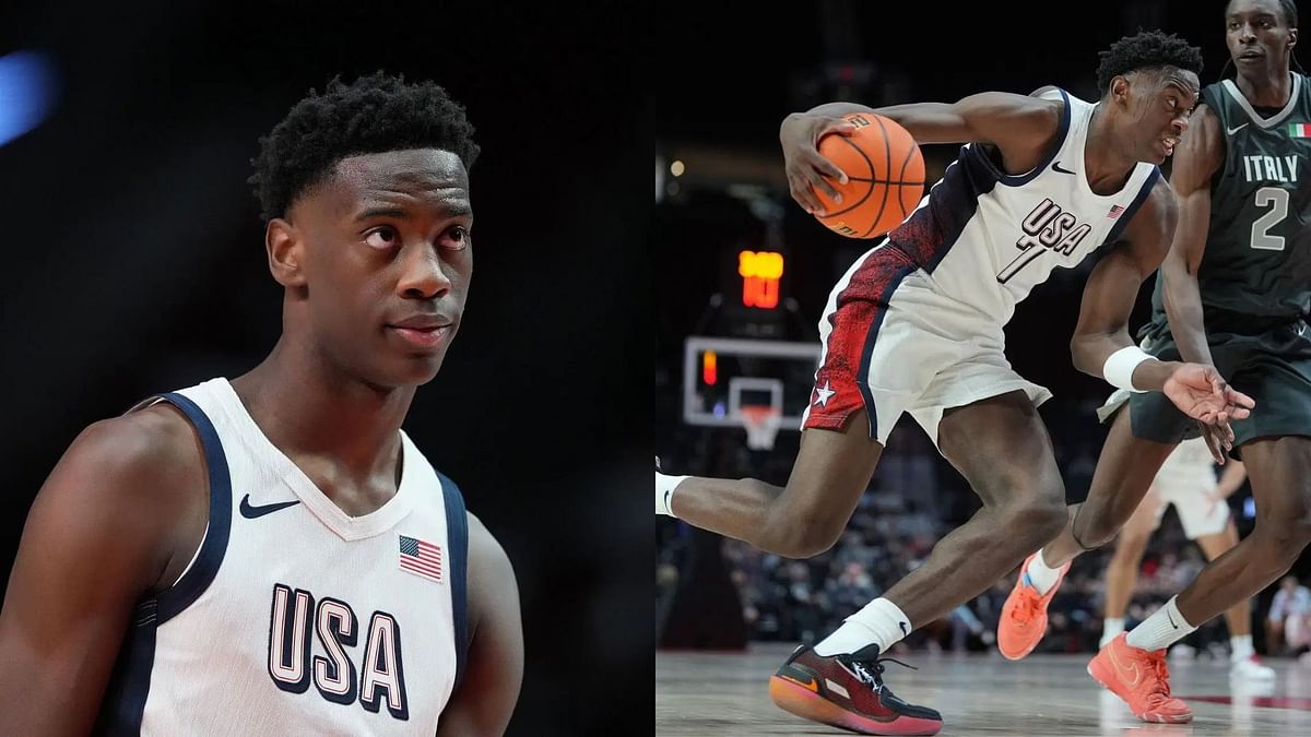 "Blessing to play for your country": BYU freshman AJ Dybantsa makes feelings known on Team USA success amid dominant FIBA U19 World Cup run