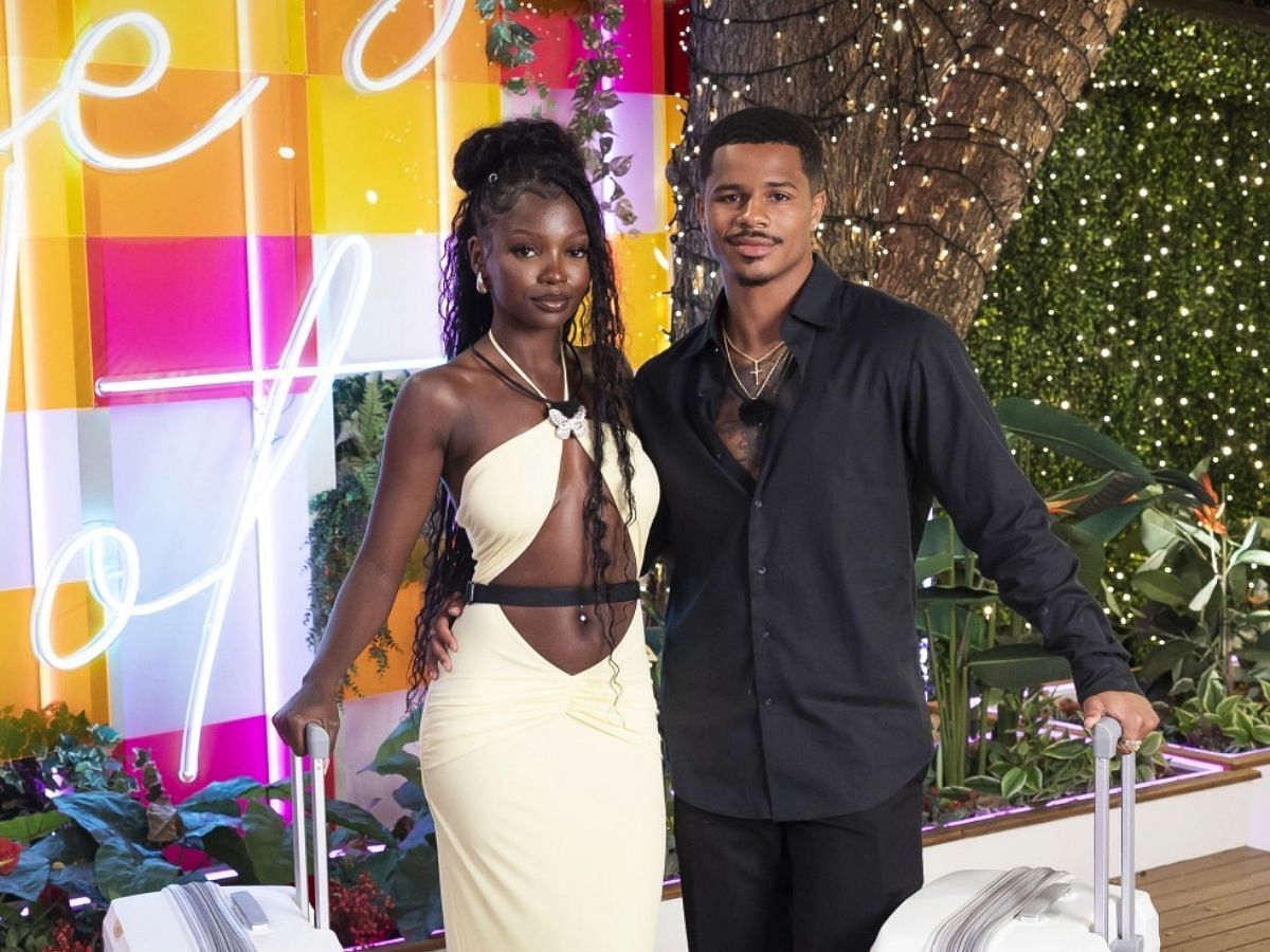Chelley and Ace from Love Island USA (Image via Instagram/@loveislandusa)