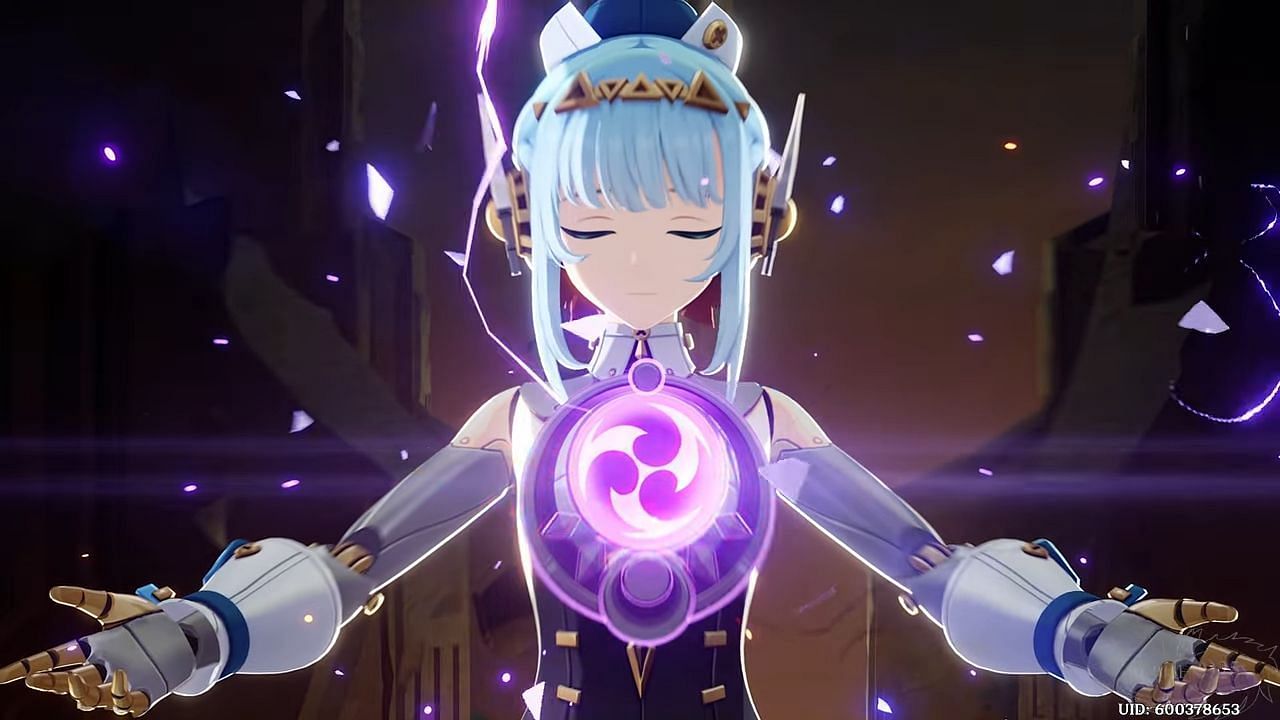 Ineffa&#039;s will, combined with her wishes, grants her an Electro Vision in Genshin Impact (Image via HoYoverse)