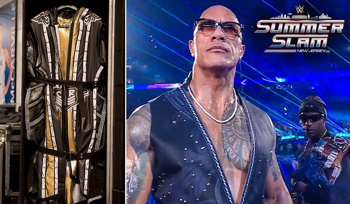 The Rock &amp; Travis Scott might return for SummerSlam. [Image credits: WWE.com]