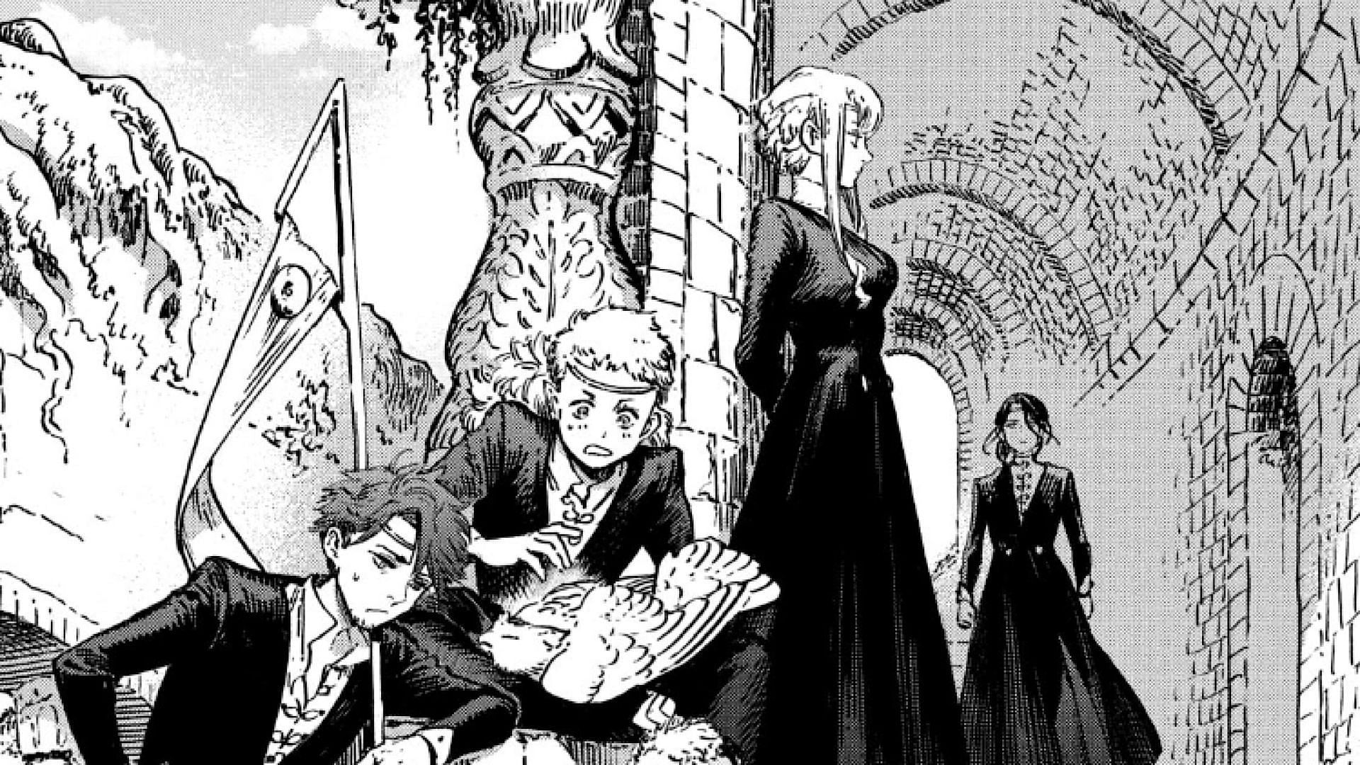 The members of the Knight Moralis (Image via Kodansha)