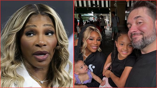 "We all need a break" - Serena Williams relishes brief solo time away from husband Alexis Ohanian and daughters Olympia & Adira