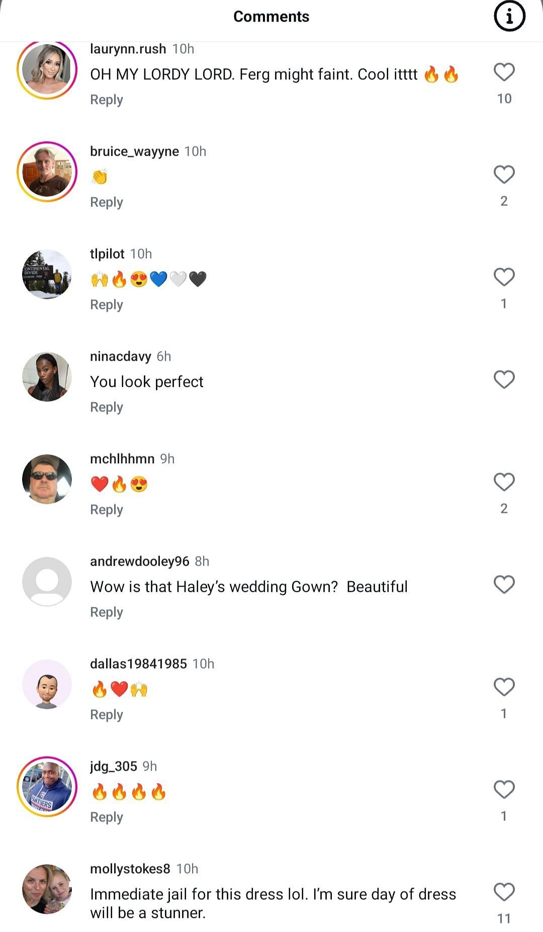 Fan&#039;s comments on IG