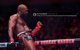 "Ducks are not hunters" - Fans erupt as Jon Jones pens cryptic post after teasing UFC White House return against Tom Aspinall