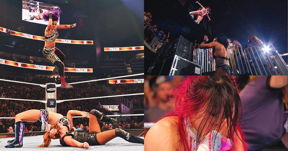 We got some big matches tonight on WWE Evolution leading up to a chaotic main event leading up to a MITB cash-in! [Image credits: WWE.com, Screenshots from WWE Evolution on NETFLIX]