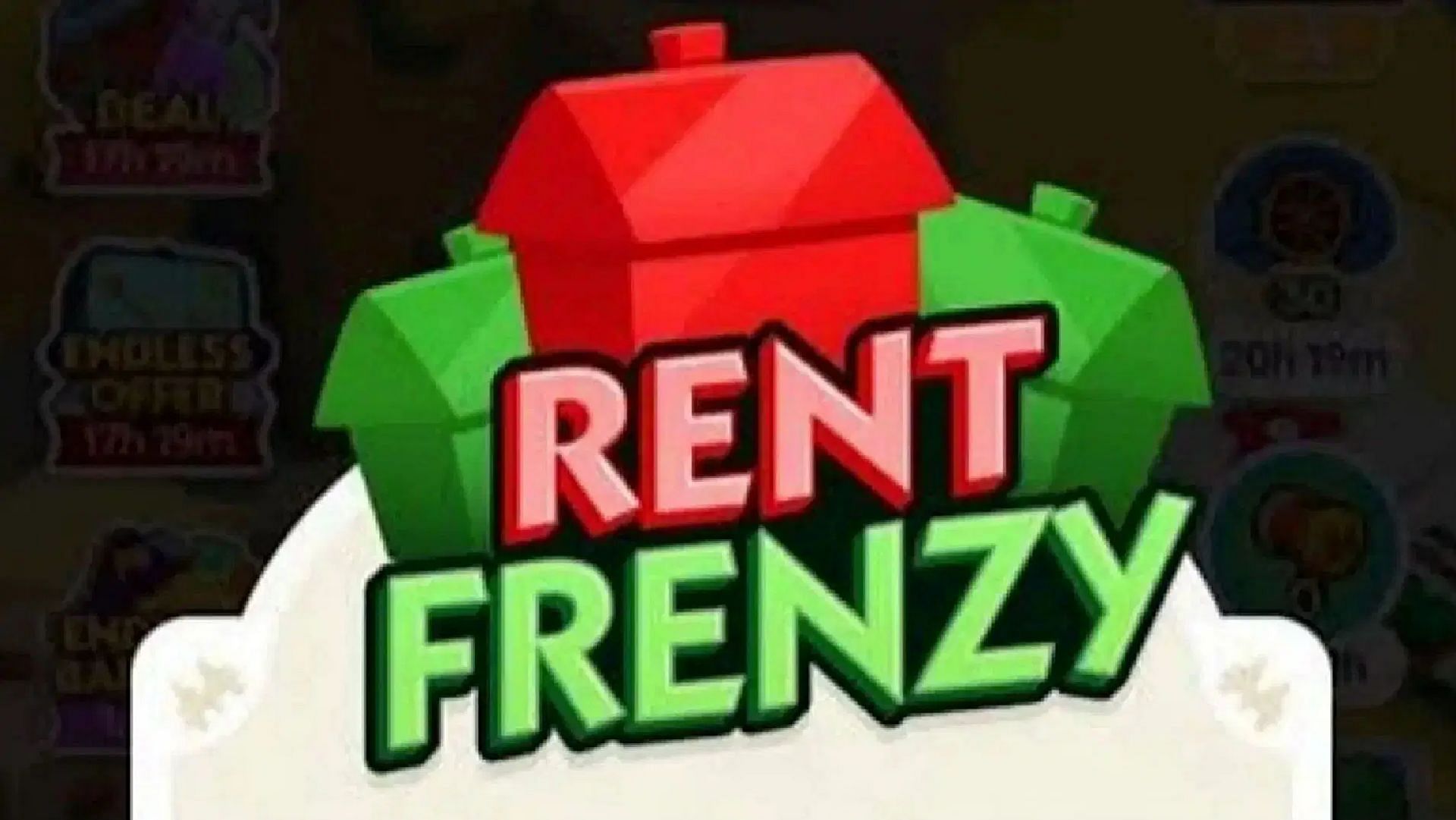 The Rent Frenzy event can help you increase your cash positions (Image via Scopely)