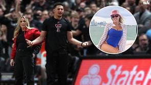 Patrick Mahomes' wife Brittany shows off special swimsuit for 4th of July outing on private yacht