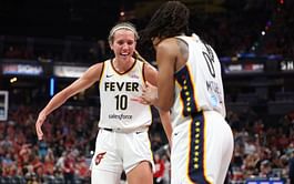 Lexie Hull beams with pride as she gives flowers to ‘underrated’ $249,244 teammate in glowing tribute