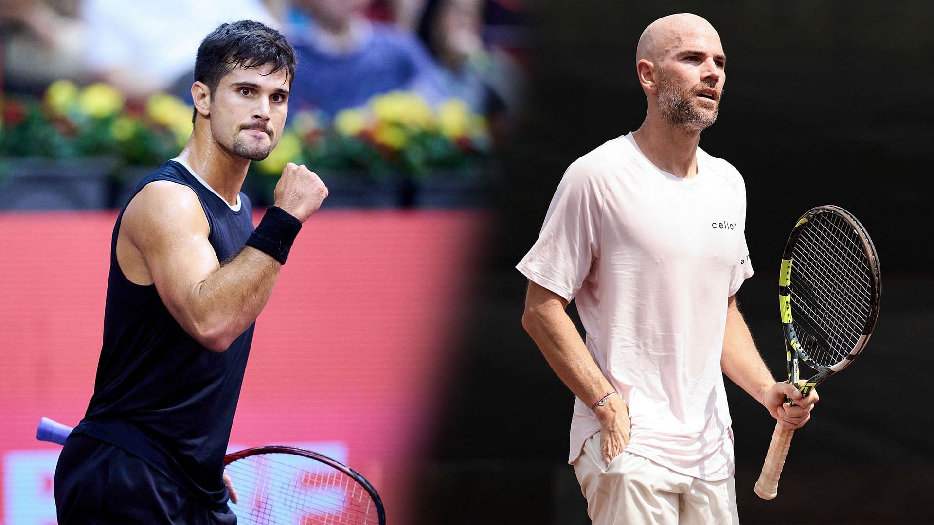 Marcos Giron vs Adrian Mannarino is one of the first-round matches at the Canadian Open 2025. (Photos: Getty)
