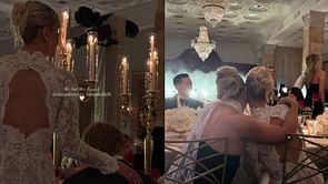 Leon Draisaitl's fiancee Celeste attends ex-Oiler Warren Foegele's wedding with longtime partner Alexandra