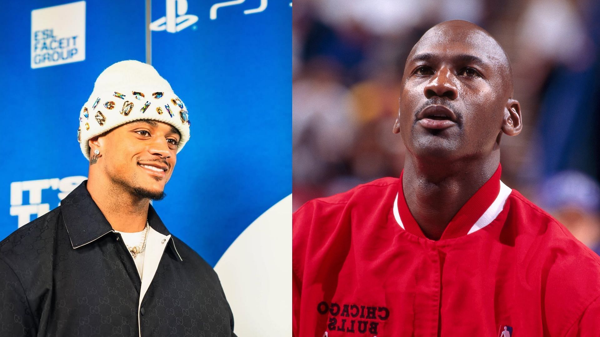 Pat Surtain II (IG) x Michael Jordan Collage (X)