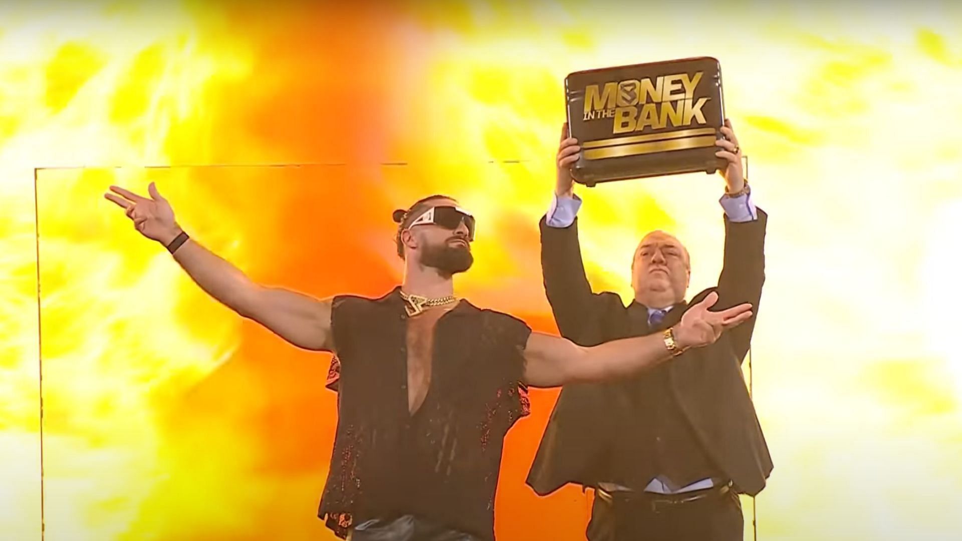 Seth Rollins (left) and Paul Heyman (right) [Image Credits: WWE