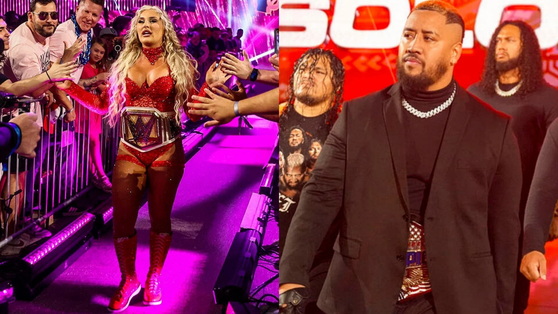 Sikoa and Stratton are both members of the SmackDown roster. [Image credits: WWE.com]