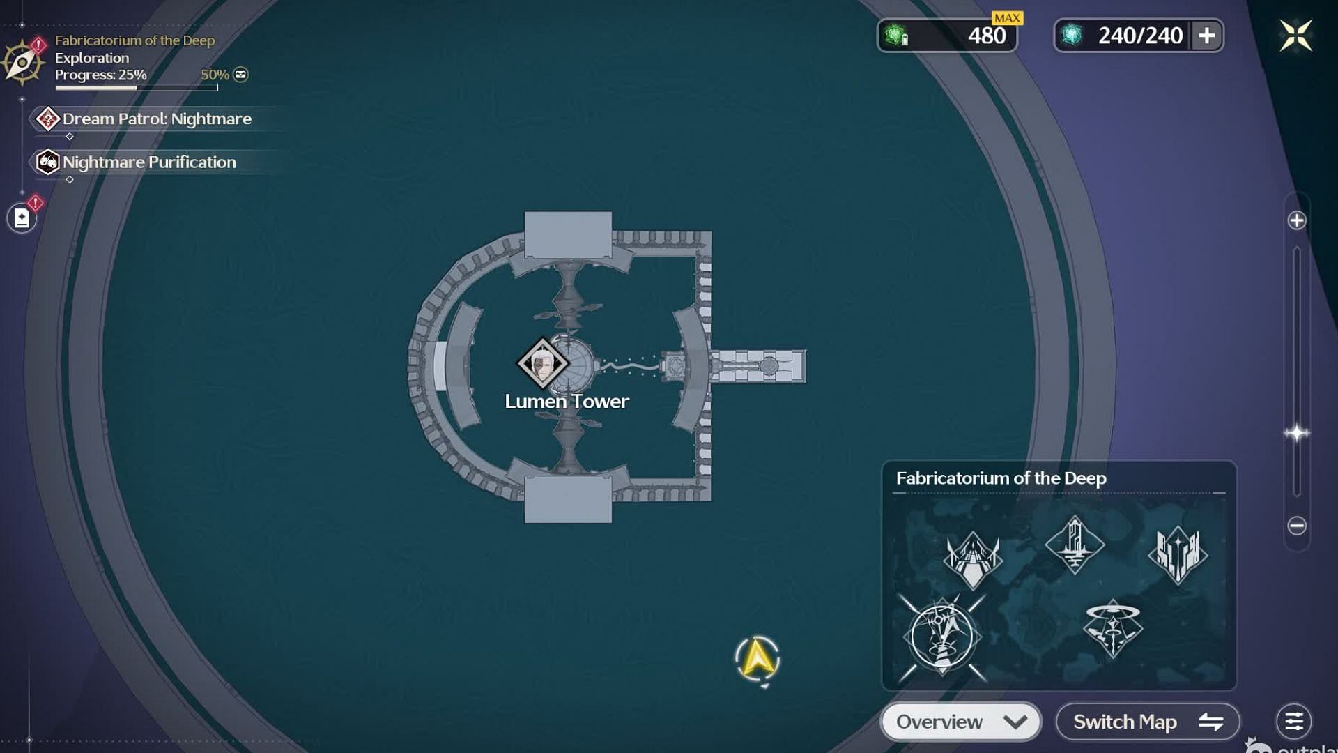 Fenrico&#039;s location (Image via Kuro Games)