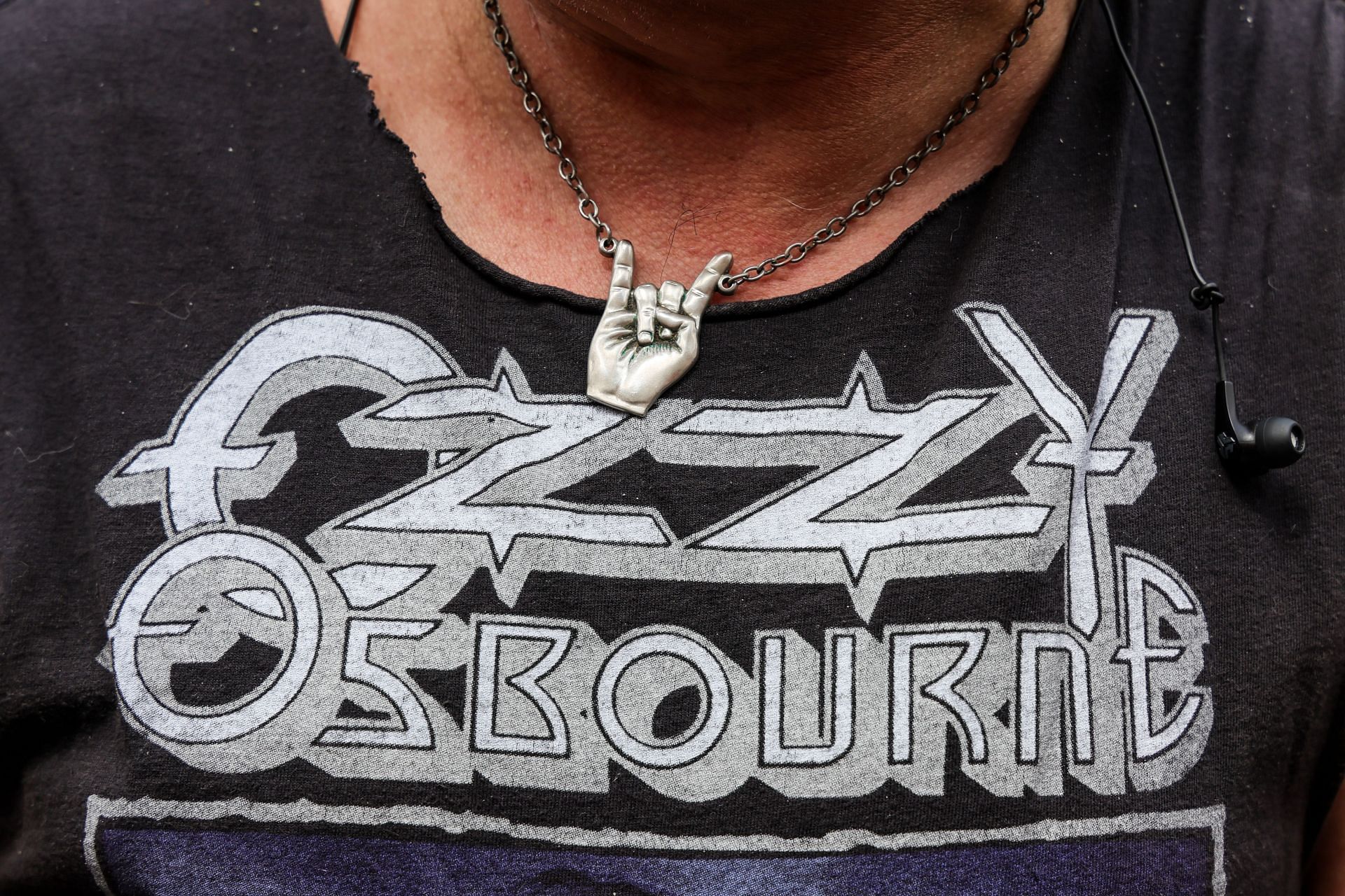 mourners at Ozzie Osbourne