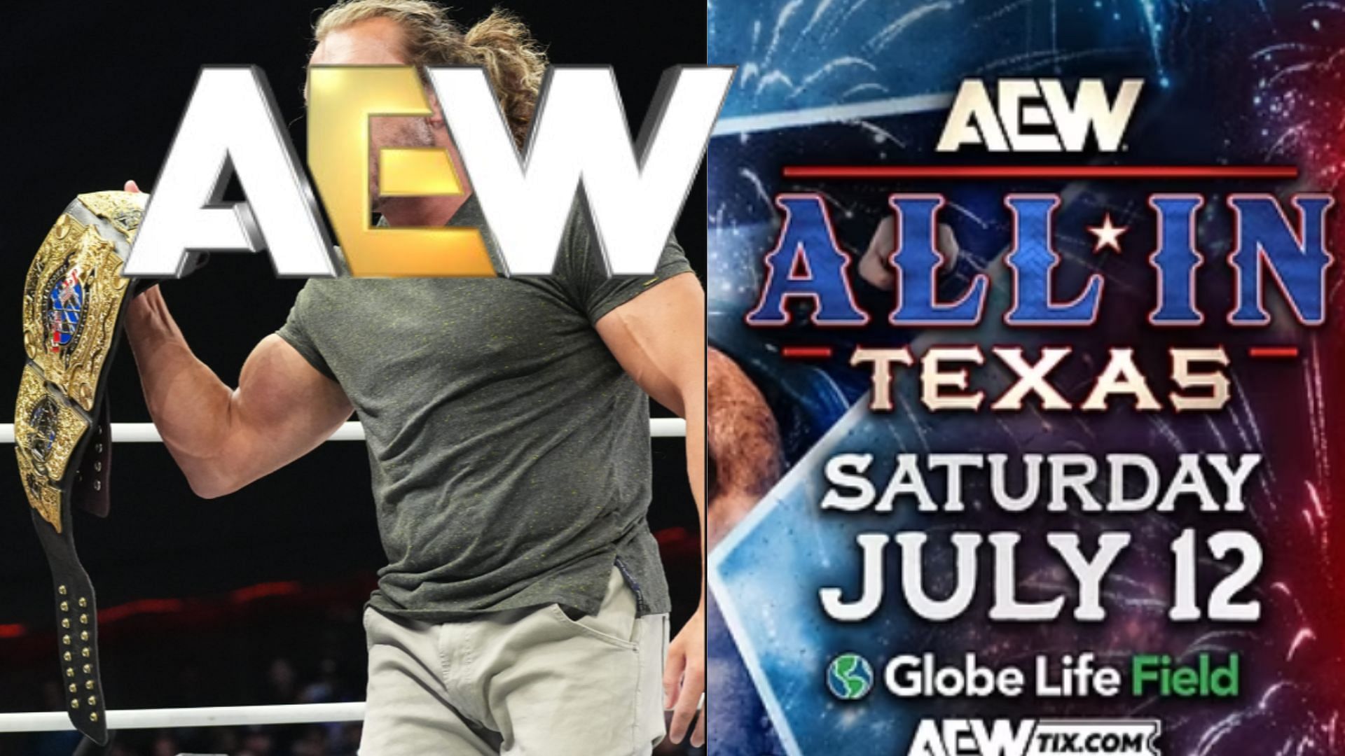 An AEW champion will be in action at All In : Texas [Image Credits: AEW