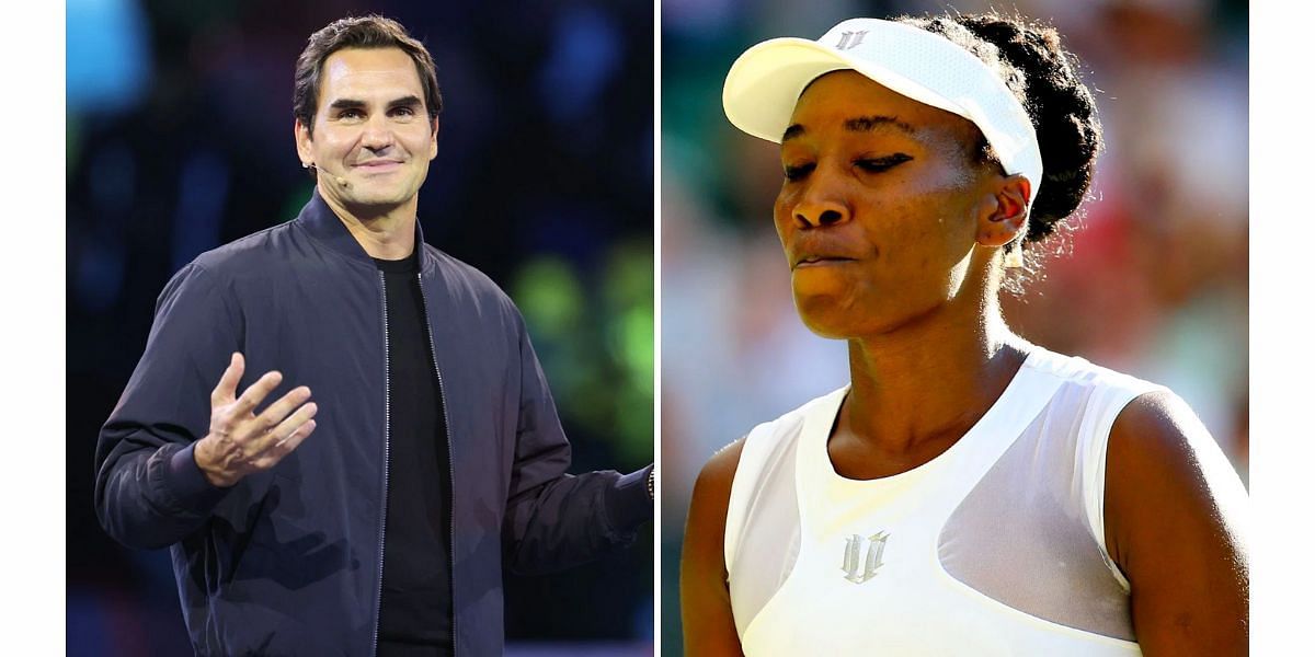 Roger Federer (L) and Venus Williams (R) (Image Source: Getty)