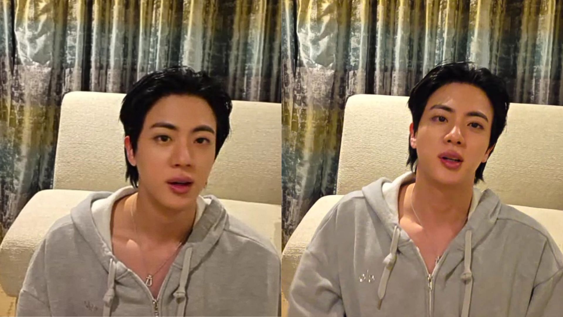 Jin talks about BTS