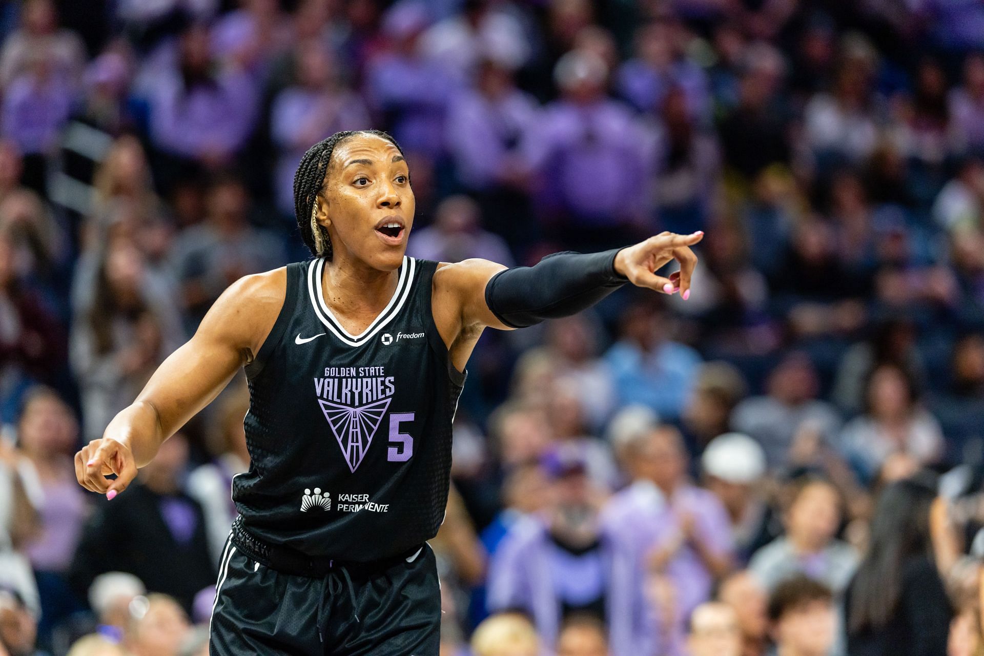 Golden State Valkyries forward Kayla Thornton - Source: Getty
