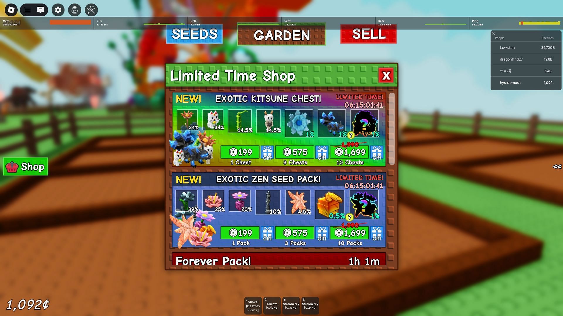 Maneki-neko in the in-game shop (Image via Sportskeeda Gaming || Roblox)