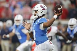 "Lane Kiffin came out swinging" - CFB analyst makes feelings known on Austin Simmons filling Jaxson Dart's shoes for Ole Miss