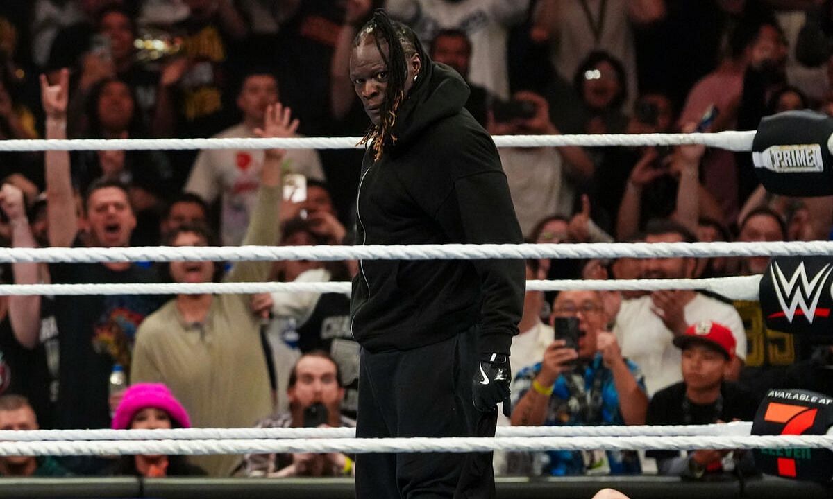 WWE superstar, R Truth. [Photo credit: WWE.com]