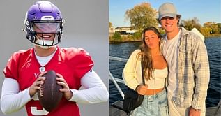 J.J. McCarthy's fiancée Katya shares BTS from poolside baby shower in Minnesota