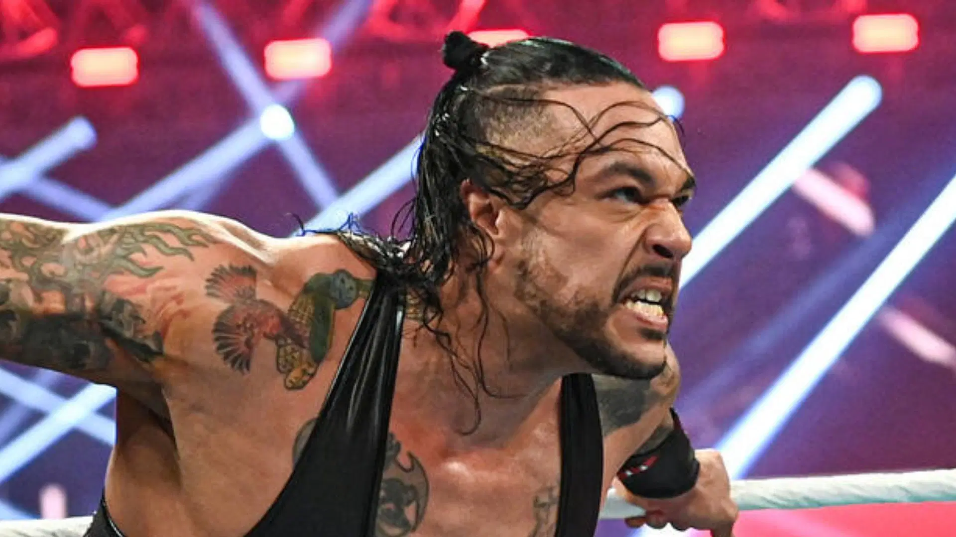 The star sent a message (Credit: WWE.com)