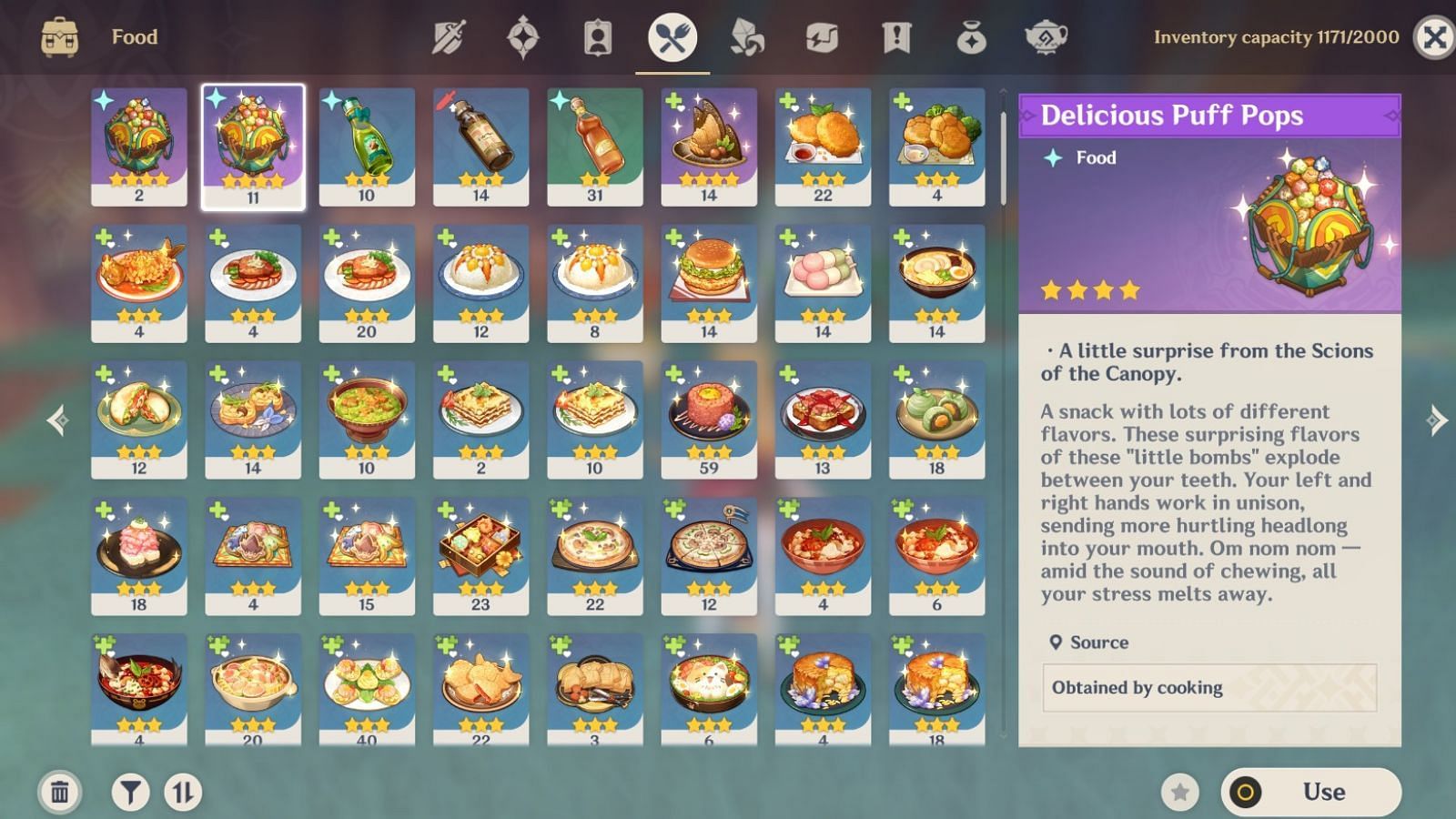 10 best foods to cook in Genshin Impact