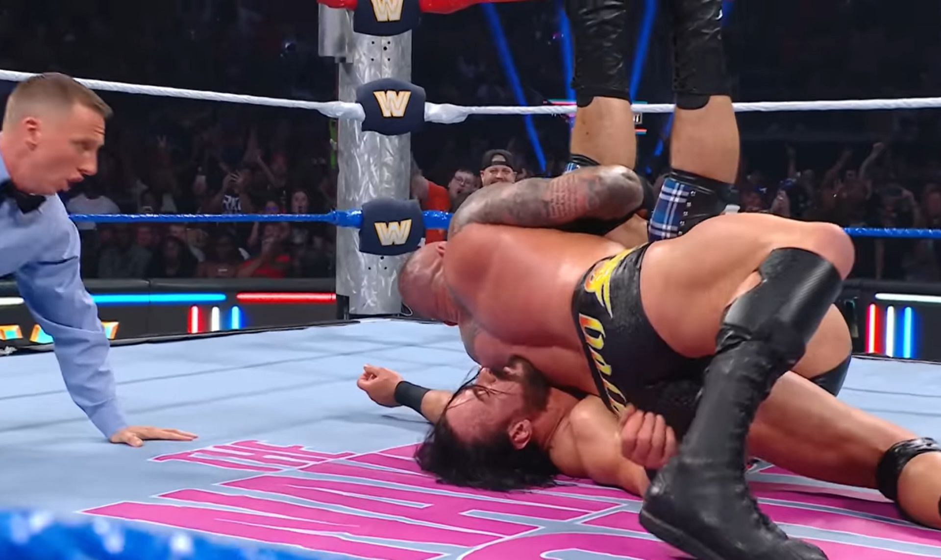 Drew McIntyre is still looking for his first win after a heavy loss to Damian Priest. (Image Credit: WWE on YouTube).