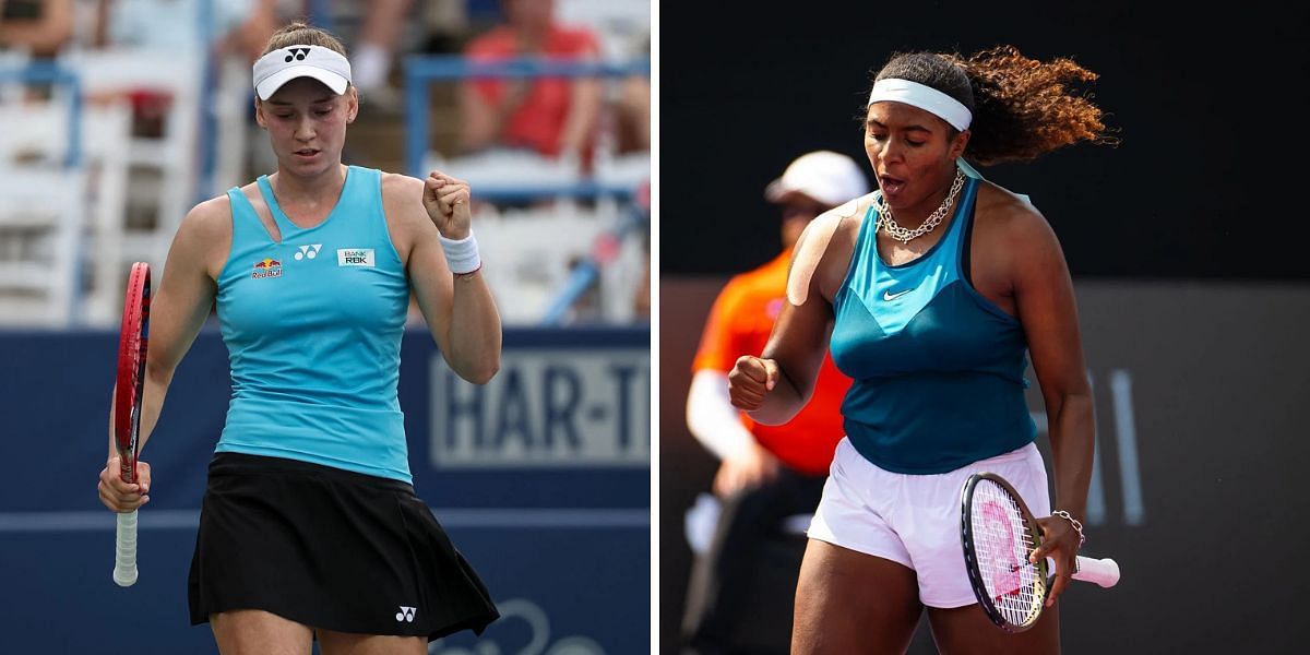 Elena Rybakina vs Hailey Baptiste is one of the second-round matches at the Canadian Open 2025. (Photos: Getty)