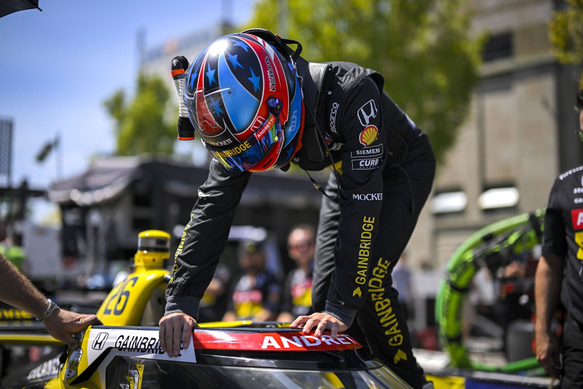 Colton Herta at the 2025 NTT INDYCAR Series Ontario Honda Dealers Indy Toronto - Source: Getty