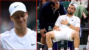 Fact-check: Did Jannik Sinner smile while Grigor Dimitrov broke down in tears after brutal Wimbledon injury? Looking into the viral claim