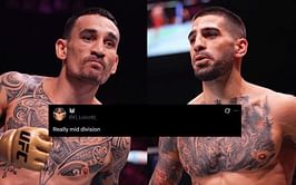 "Gotta get Ortega outta there," "Really mid division" - Fans react to UFC featherweight rankings post Max Holloway and Ilia Topuria's lightweight move