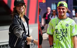 Lando Norris' partner, Margarida Corceiro, makes fashion statement in a beautiful black dress