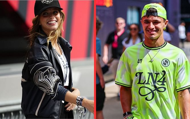 Lando Norris' partner, Margarida Corceiro, makes fashion statement in a beautiful black dress
