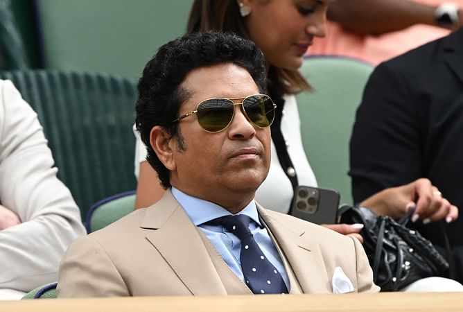 Sachin Tendulkar unveils his portrait in the Lord's museum ahead of ENG vs IND 2025 3rd Test [In Pictures]