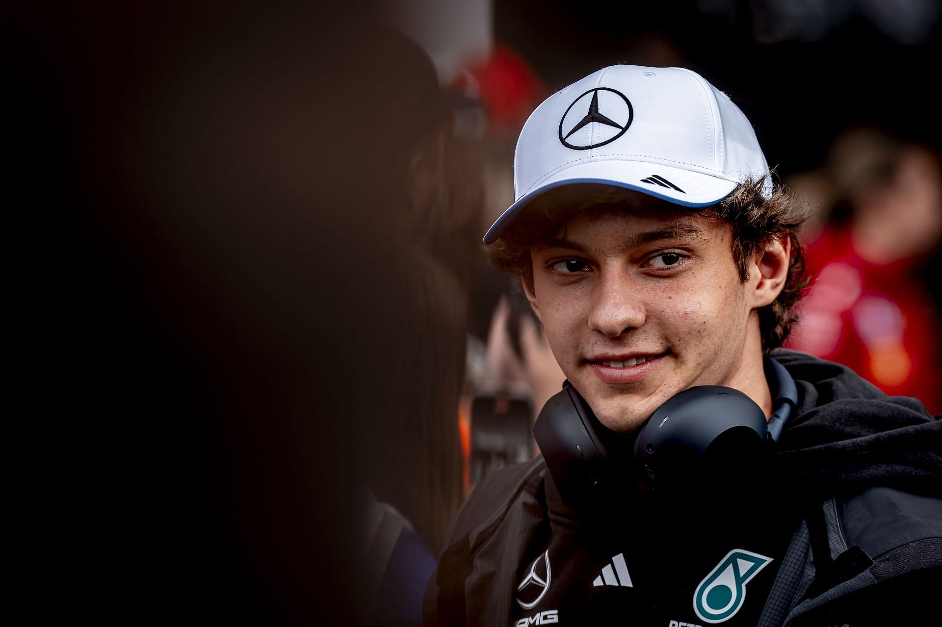 Kimi Antonelli at the Belgian Grand Prix - Source: Getty