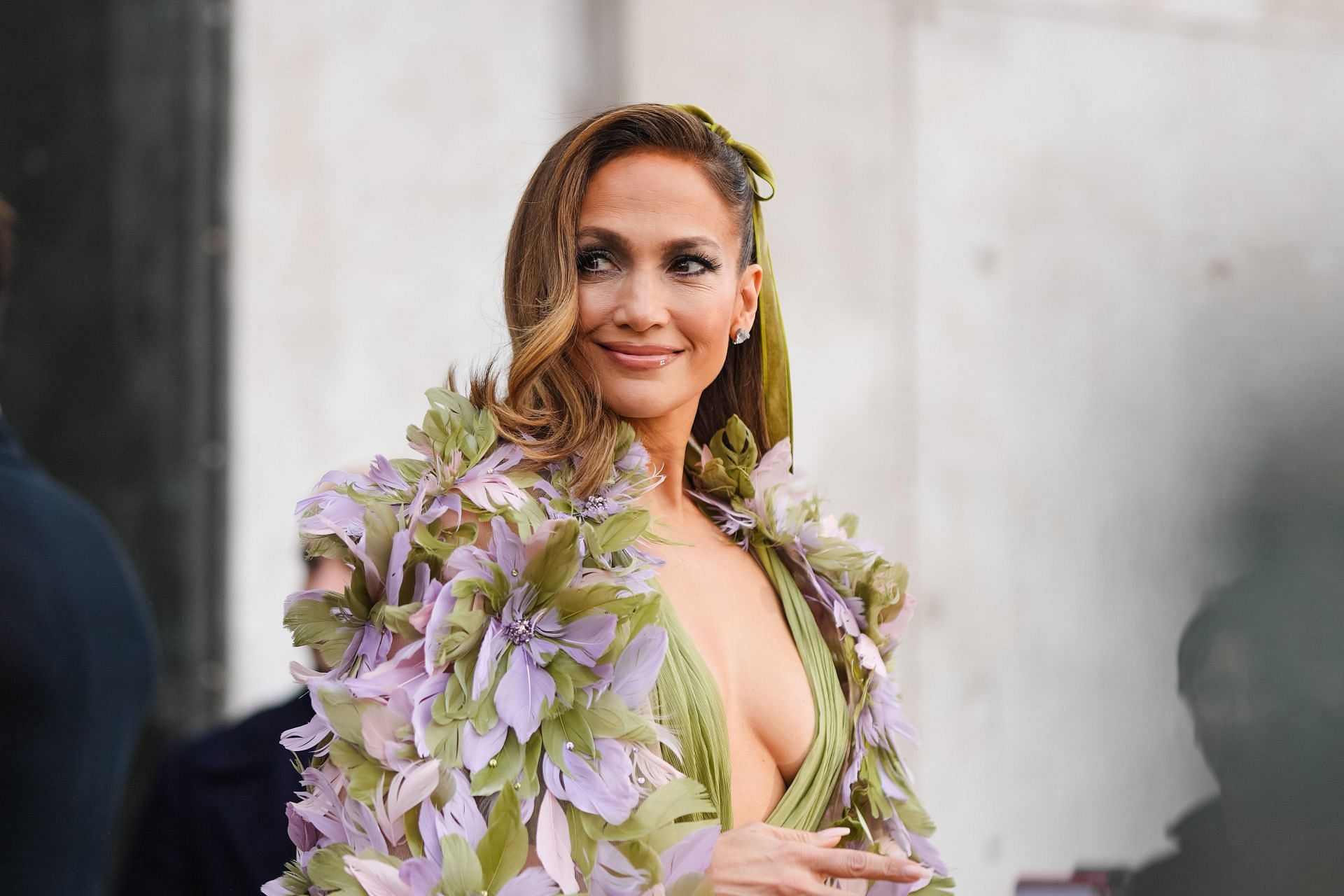 Jennifer Lopez at Paris Fashion Week - Haute Couture Spring/ Summer 2024 - Day Three - Source: Getty