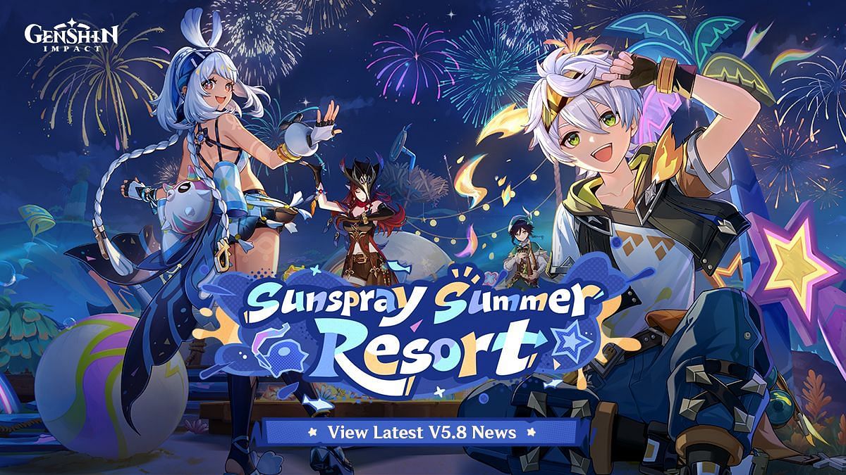 Genshin Impact 5.8 release time