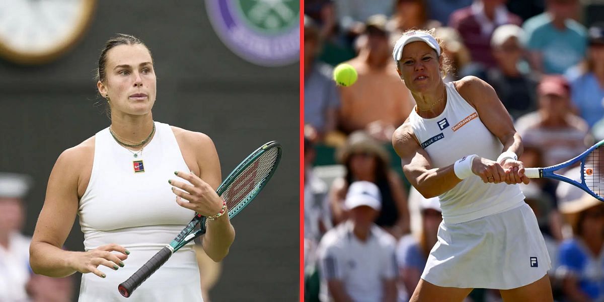 Aryna Sabalenka (L) and Laura Siegemund (R) (Image Source: Getty)