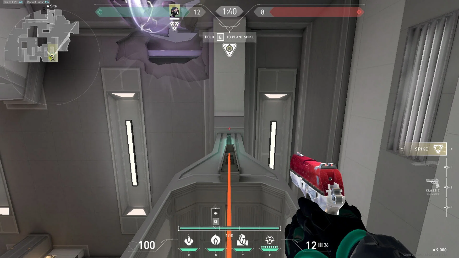 Look towards the crosshair (Image via Riot Games)