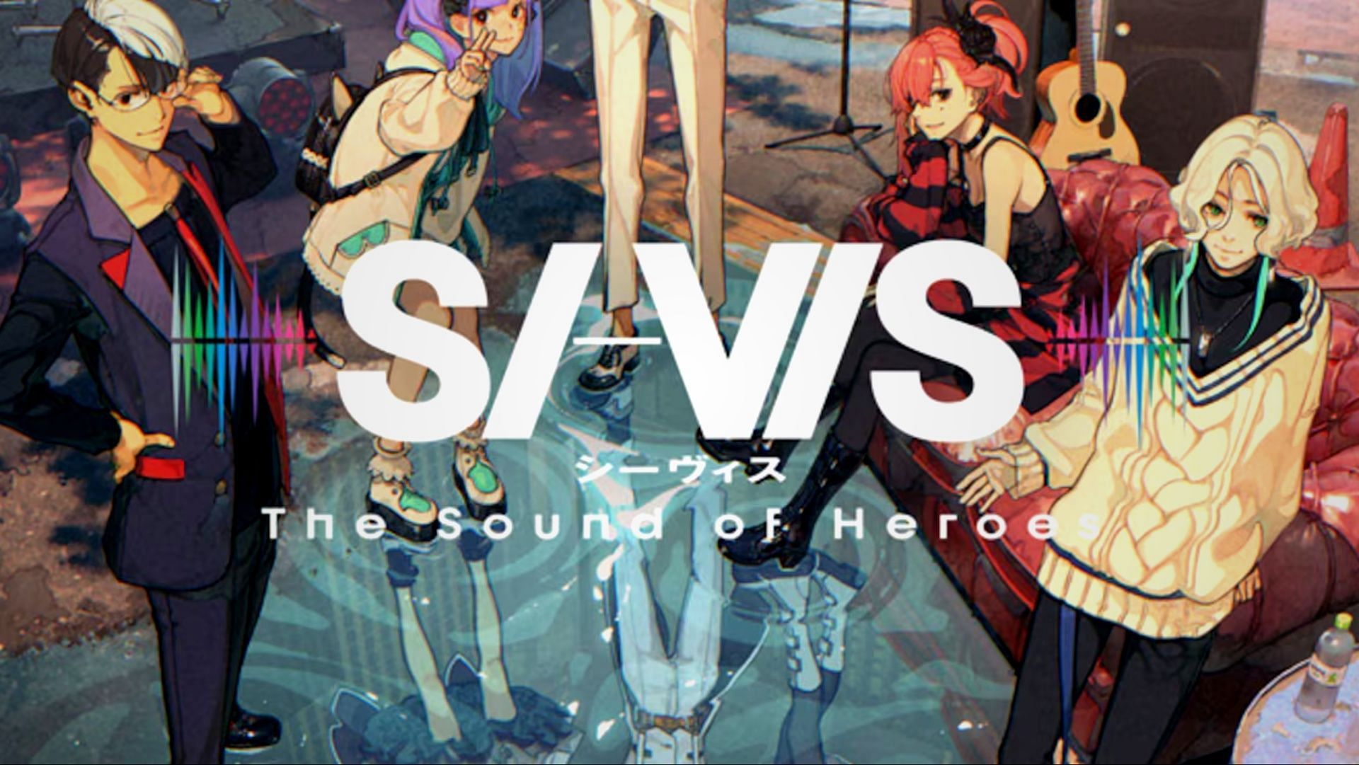 SI-VIS: The Sound of Heroes original anime announced for&nbsp;October&nbsp;2025 (Image via Aniplex, Sony Music)