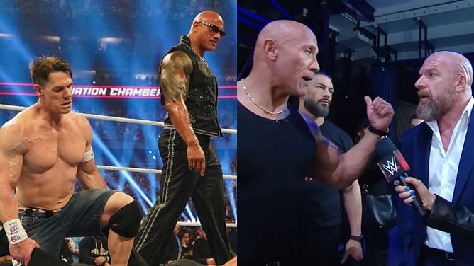 The Rock to return & confront Triple H after John Cena controversy on WWE SmackDown? Possibility explored