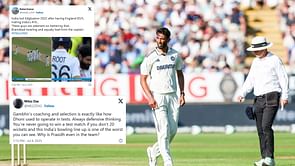 "Braindead bowling" - Fans slam Team India's bowlers after Harry Brook and Jamie Smith dominate Day 3 of ENG vs IND 2025 2nd Test