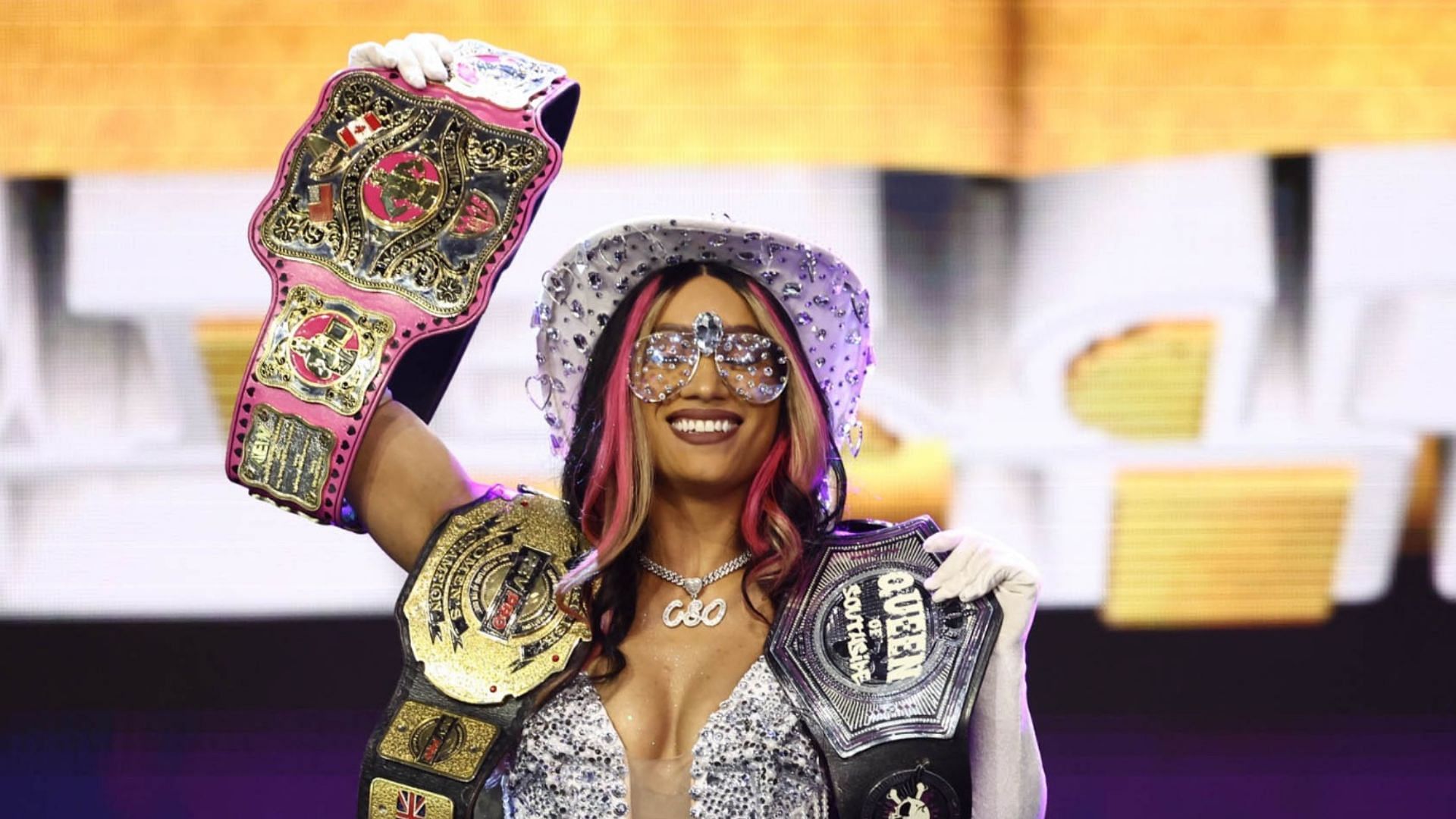 Mercedes Mone is the AEW TBS Champion. (Image credits: Mercedes Mone