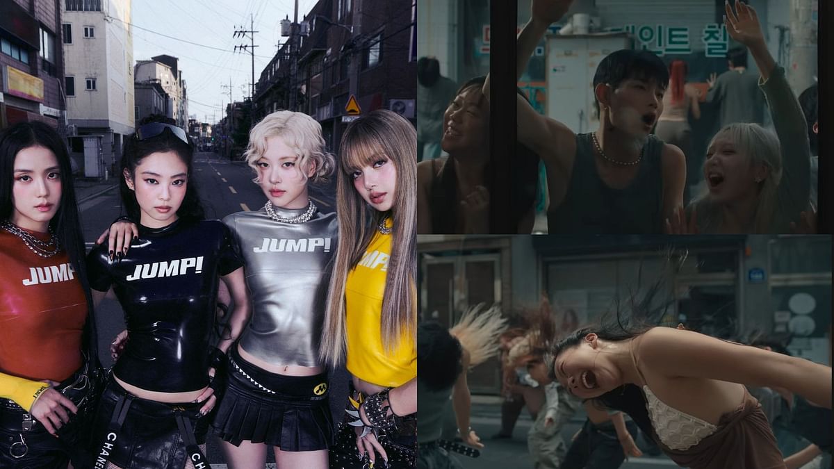 "GOOFIEST THING I HAVE EVER SEEN!"- Fans hilariously react to the head banging choreography in BLACKPINK's comeback MV, Jump
