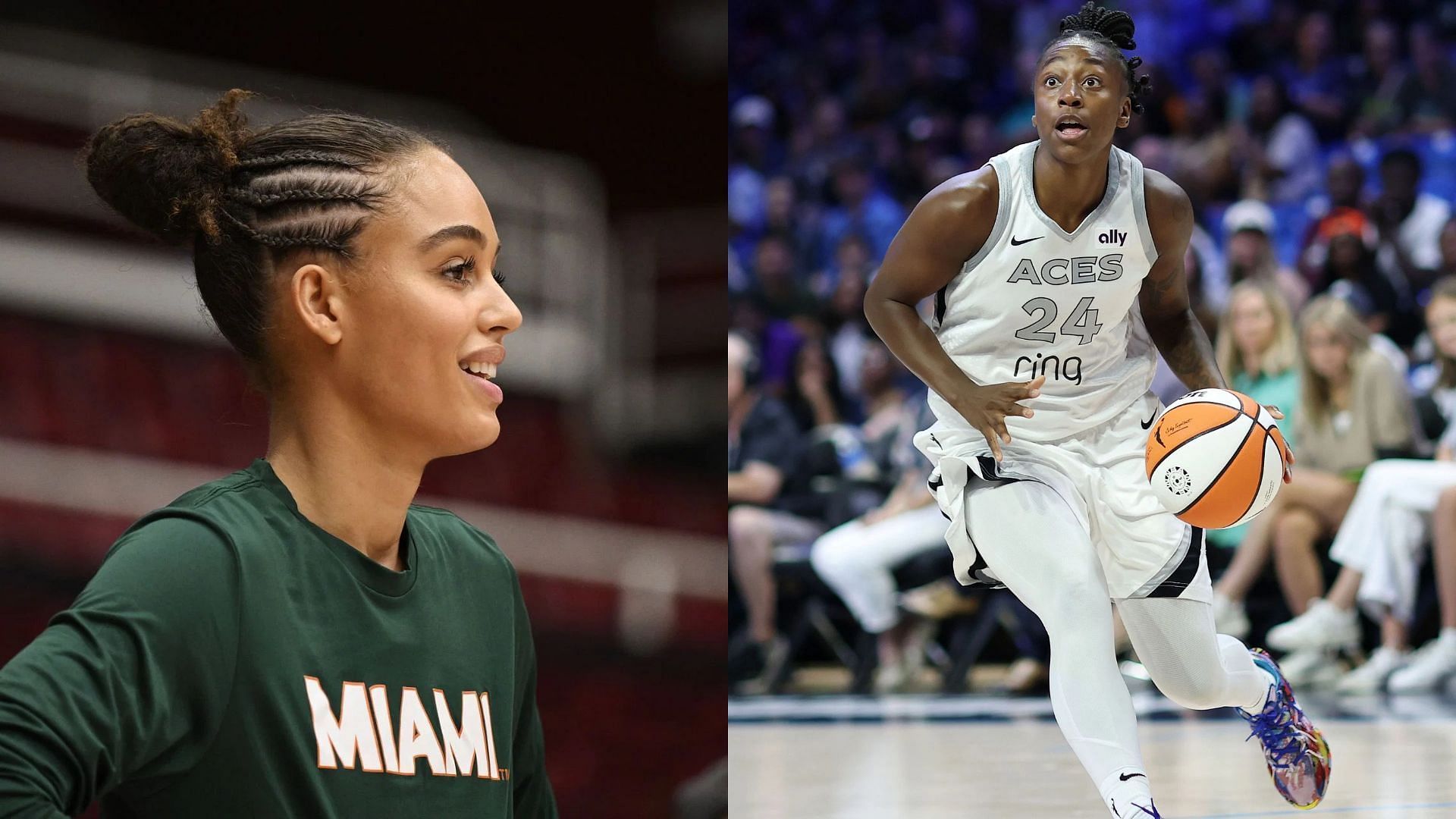 Natalija Marshall and Jewell Loyd