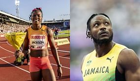 Kishane Thompson and Shericka Jackson win hearts with a wholesome gesture with special athletes